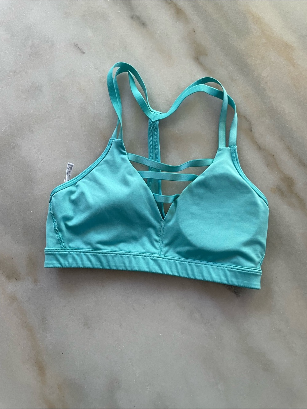 Victoria's Secret Aqua Blue Strappy Top size XS
